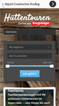 Mobile Screenshot of huettentouren.net